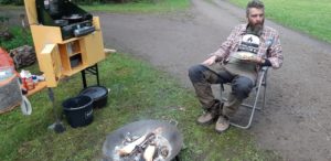 Bushcraftweekend hakbijlen