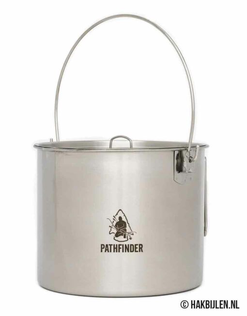 Bushpot 3.5 Liter RVS Met Deksel Pathfinder