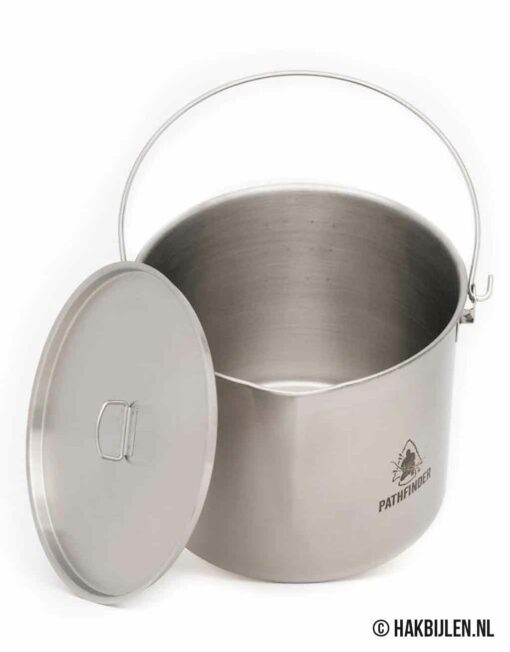Bushpot 3.5 Liter RVS Met Deksel Pathfinder