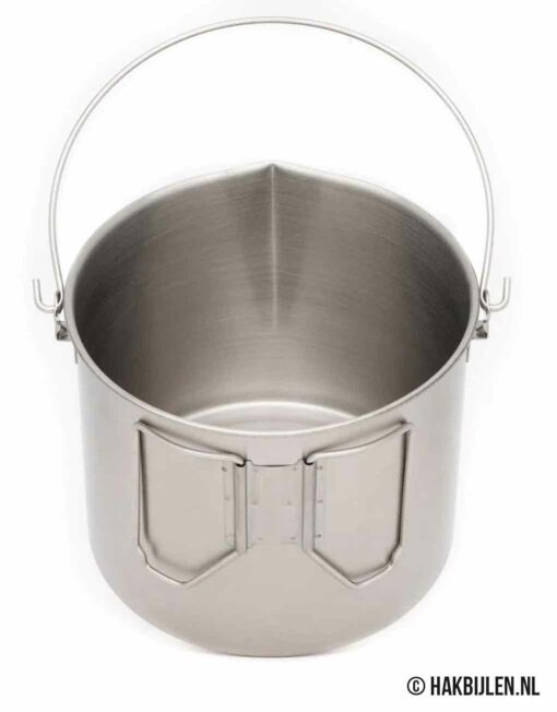 Bushpot 3.5 Liter RVS Met Deksel Pathfinder