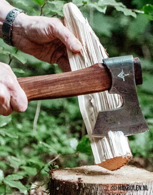 Snida Carving Bijl Damast Medium Njord