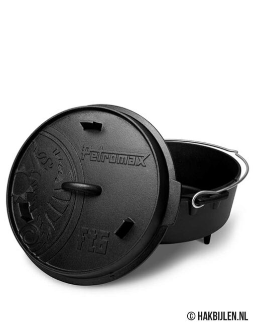 Dutch Oven FT6 5,5Liter Met Pootjes Gietijzer Petromax