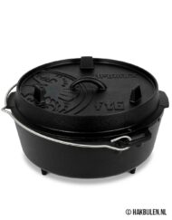 Dutch Oven FT6 5,5Liter Met Pootjes Gietijzer Petromax