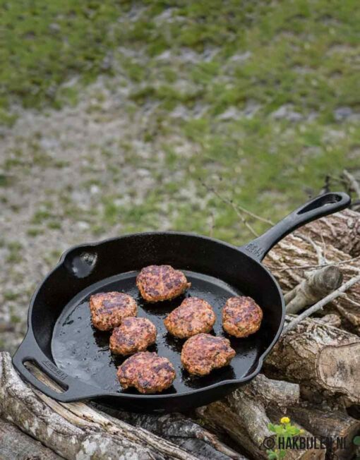 Koekenpan 30cm FP30T Skillet Met Steel Gietijzer Petromax