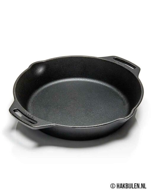 Skillet 25cm FP25H T Koekenpan Met Twee Grepen Gietijzer Petromax