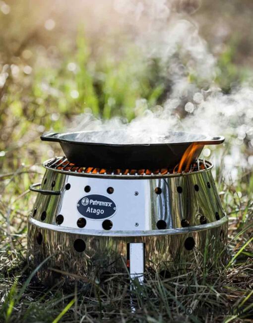 Skillet 30cm FP30H T Koekenpan Met Twee Grepen Gietijzer Petromax