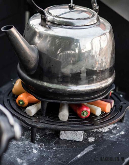 Onderzetter 23cm Gietijzer Trivet Met Pootjes Petromax