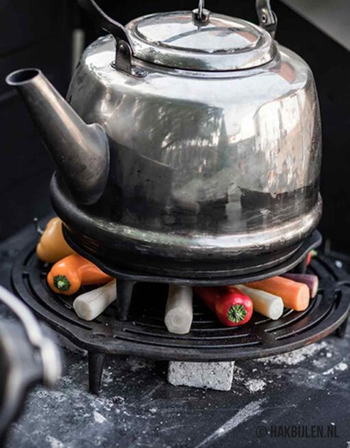 Onderzetter 30cm Gietijzer Trivet Met Pootjes Petromax