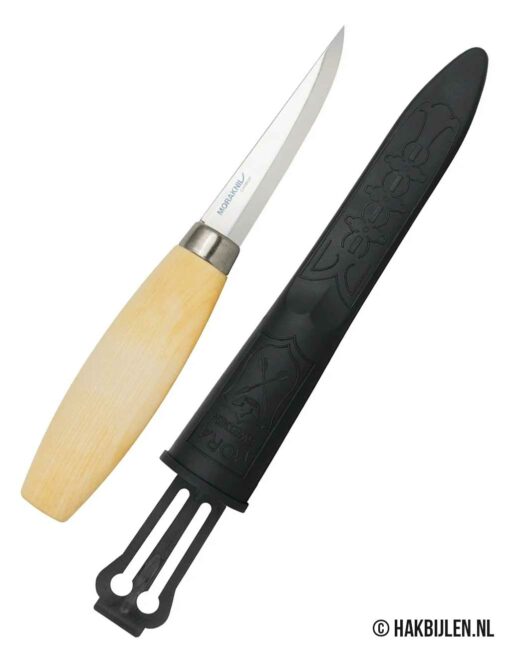 Houtsnijmes 106 Carbon Wood Carving Knife Morakniv