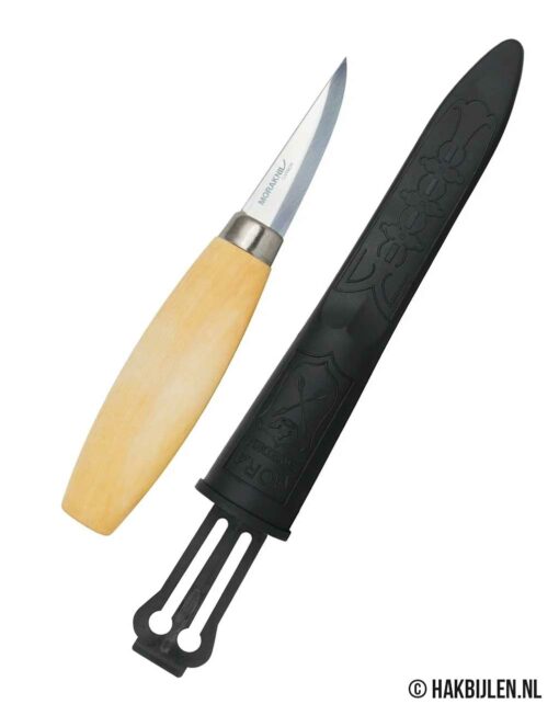 Houtsnijmes 120 Carbon Wood Carving Knife Morakniv