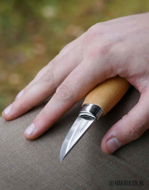Houtsnijmes 120 Carbon Wood Carving Knife Morakniv