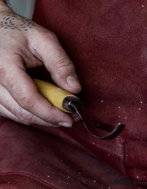 Lepelmes 163 RVS Hook Knife Double Edge Morakniv