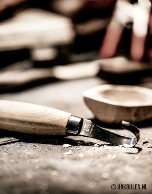 Lepelmes Rechtshandig Met Schede RVS Hook Knife 164 Morakniv