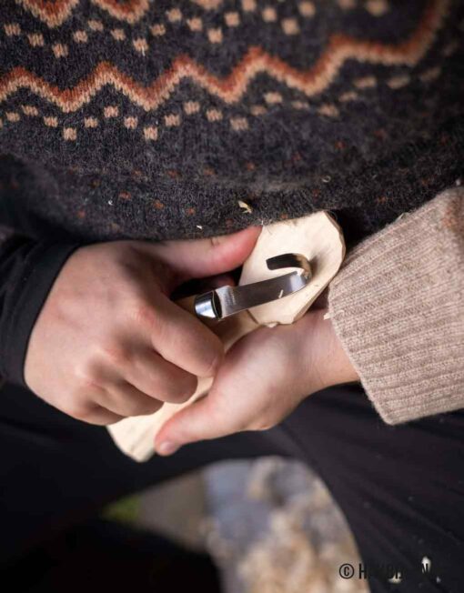 Lepelmes Rechtshandig Met Schede RVS Hook Knife 164 Morakniv