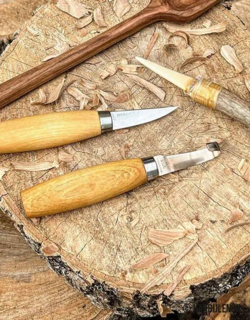Lepelmes Rechtshandig Met Schede RVS Hook Knife 164 Morakniv