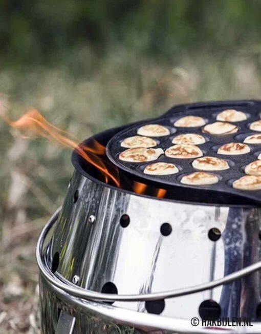 Poffertjes Pan Gietijzer POFF30 Petromax